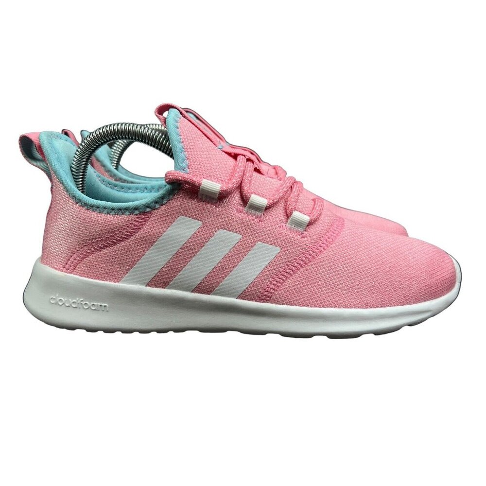 Adidas Cloudfoam Pure 2.0 Pink Blue White GY4495 Youth Girl's Size 6.5 Y (GS)